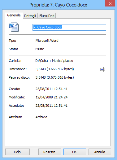Uso Magic Office Recovery: Proprietà del file