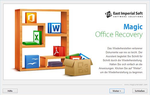 Umfassende Office-Wiederherstellung ganz einfach